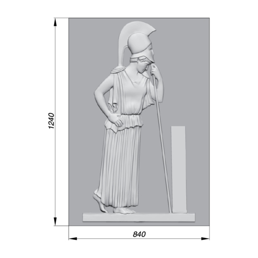 Элегантный барельеф ABA124-2 для стильного интерьера Элегантный барельеф ABA124-2 для стильного интерьера