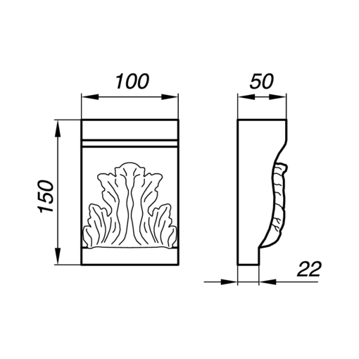 Надежный кронштейн AKR15-2 для крепления тяжелых конструкций