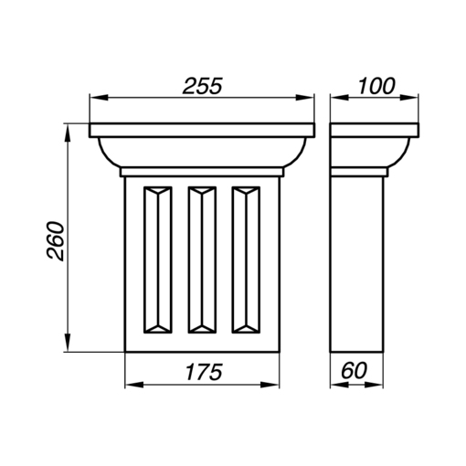 Надежный кронштейн AKR26-1 для крепления телевизоров и мониторов