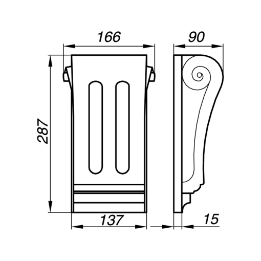 Надежный кронштейн AKR28-1 для крепления телевизоров и мониторов