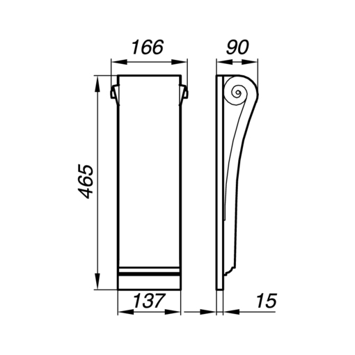 Надежный кронштейн AKR47-1 для крепления телевизоров и мониторов