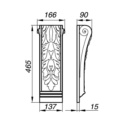 Надежный кронштейн AKR47-2 для крепления телевизоров и мониторов