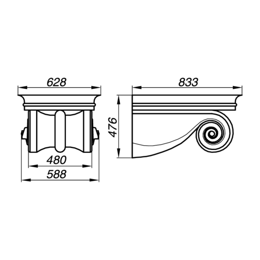 Надежный кронштейн AKR47-3 для крепления телевизоров и мониторов