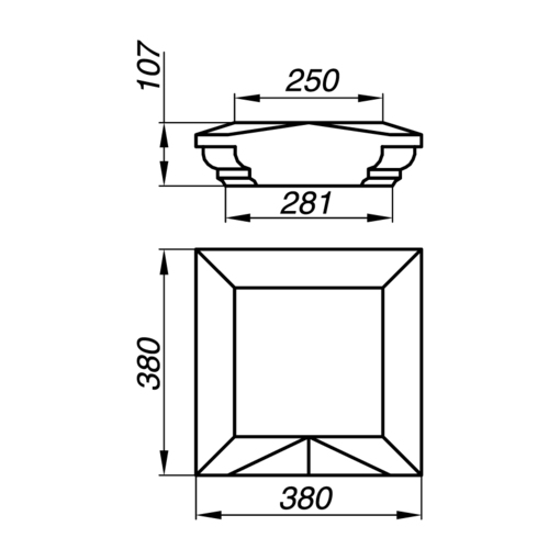 Идеальная крышка для тумбы AKT10-1-K: качество и надежность
