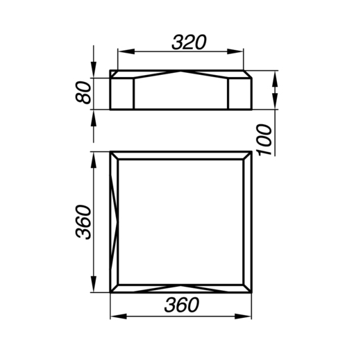 Крышка тумбы AKT10-2-P: Надежное и стильное решение для вашей мебели