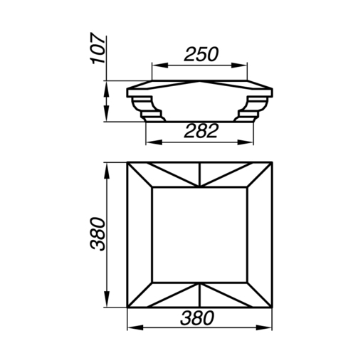 Идеальная крышка тумбы AKT10-3-S для стильного и функционального интерьера