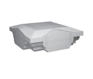 Крышка тумбы AKT10-4-P