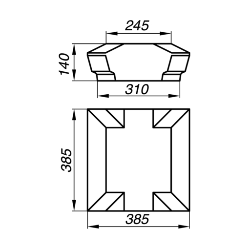 Идеальная крышка тумбы AKT14-1-S для стильного и функционального интерьера