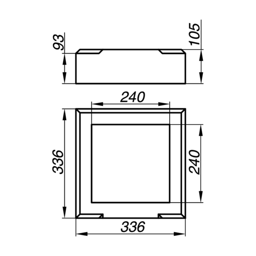 Основание тумбы балюстрады AOT10-2-K: Надежность и Эстетика в Каждой Детали