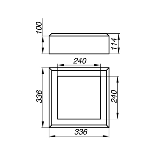 Основание тумбы балюстрады AOT11-1-O: Надежность и стиль для вашего интерьера