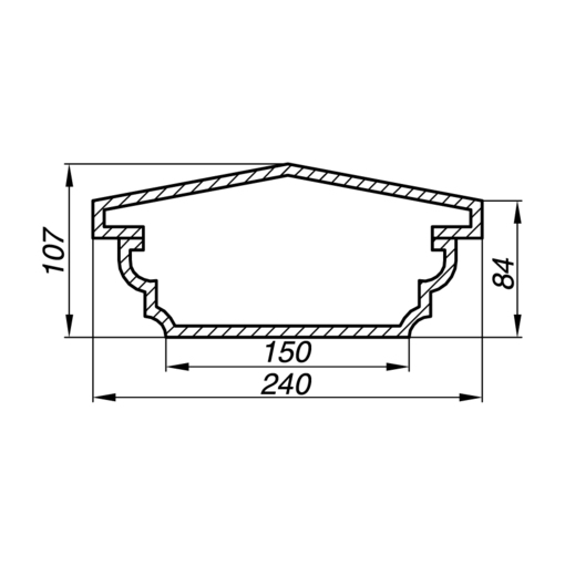 Элегантный поручень балюстрады APB10-4 для стильного интерьера