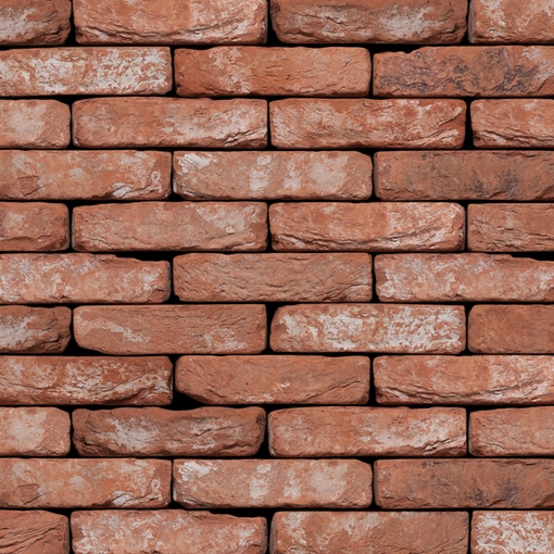 Эксклюзивный кирпич Santanselmo VRWWA Villareal Bruciato Burattatto Antique для создания уникального интерьера