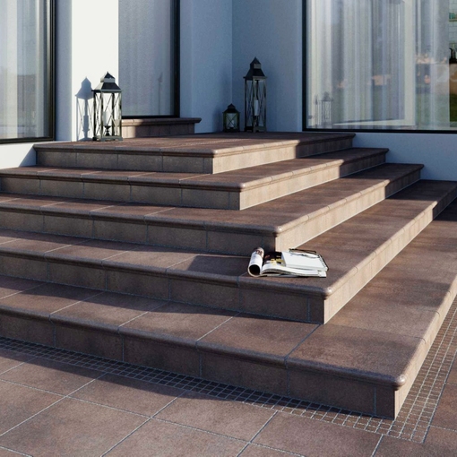 Элегантная флорентийская плитка Stroeher Aera T 712 Marone для стильного интерьера