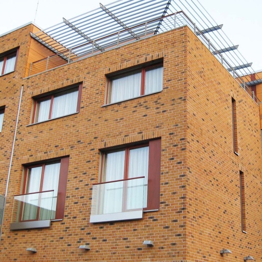 Фасадная клинкерная плитка Feldhaus Klinker SINTRA R684 – идеальный выбор для стильного и долговечного фасада