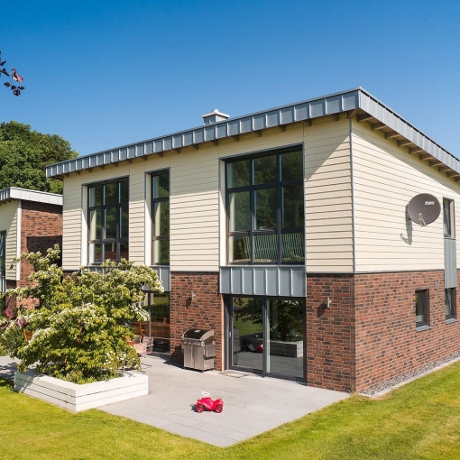 Фасадная клинкерная плитка Feldhaus Klinker SINTRA R685 – идеальный выбор для стильного и долговечного фасада