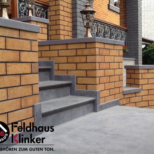 Клинкерная плитка Feldhaus Klinker CLASSIC R268 для стильного и долговечного фасада