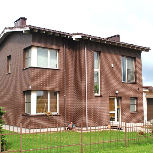 Клинкерная фасадная плитка Feldhaus Klinker CLASSIC R500 для стильного и долговечного фасада