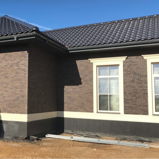 Фасадная клинкерная плитка Feldhaus Klinker VASCU R745: Надежность и Эстетика для Вашего Дома