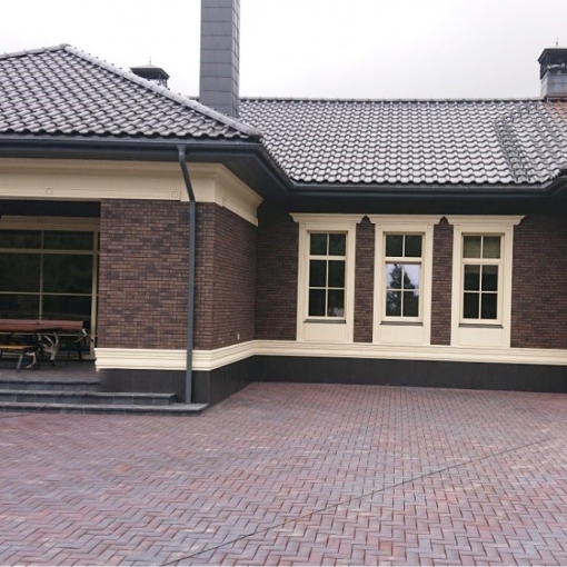 Фасадная клинкерная плитка Feldhaus Klinker VASCU R745: Надежность и Эстетика для Вашего Дома