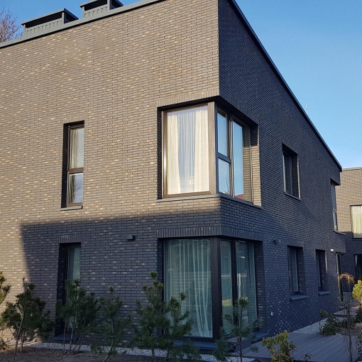 Фасадная клинкерная плитка Feldhaus Klinker VASCU R739 – идеальный выбор для долговечного и стильного фасада