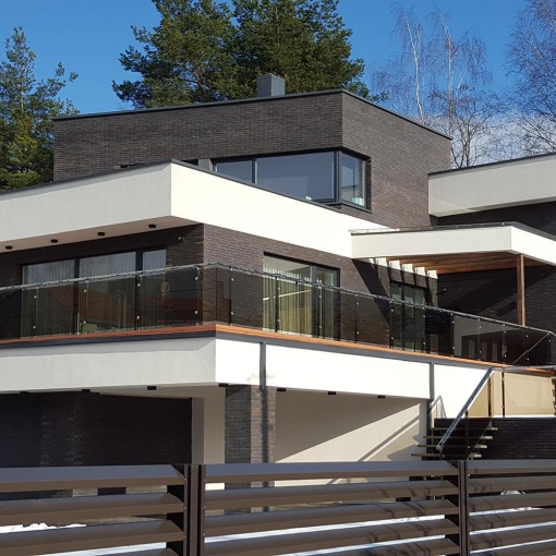 Фасадная клинкерная плитка Feldhaus Klinker VASCU R738 - идеальное решение для долговечного и стильного фасада