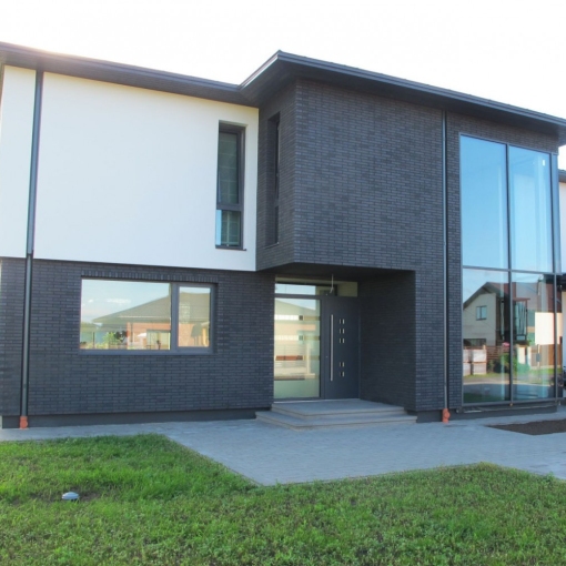 Клинкерная фасадная плитка Feldhaus Klinker VASCU R736 для стильного и долговечного фасада