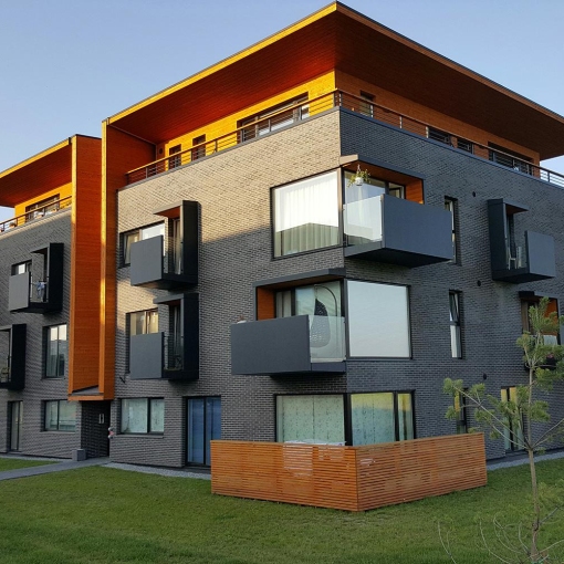 Клинкерная фасадная плитка Feldhaus Klinker VASCU R736 для стильного и долговечного фасада