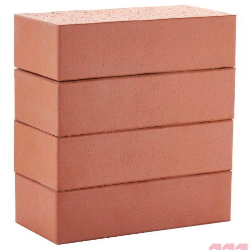 Кирпич лицевой полнотелый красный – прочный и долговечный облицовочный материал для фасадов, цоколей и декоративной кладки