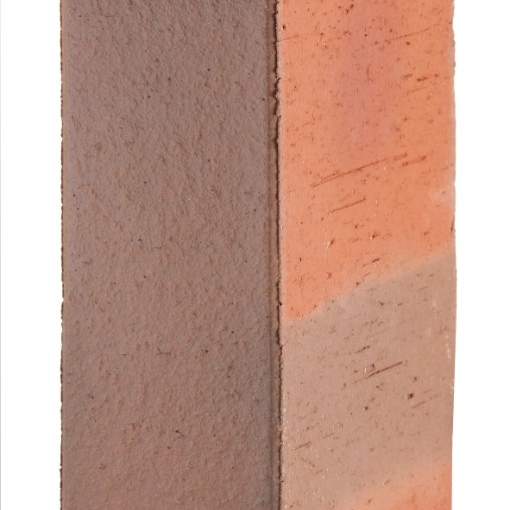 Кирпич лицевой полнотелый красный флэш – прочный облицовочный материал с эффектом плавного перехода оттенков для фасадов и декоративной кладки
