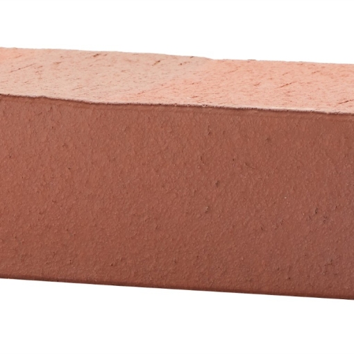 Кирпич лицевой полнотелый красный флэш – прочный облицовочный материал с эффектом плавного перехода оттенков для фасадов и декоративной кладки