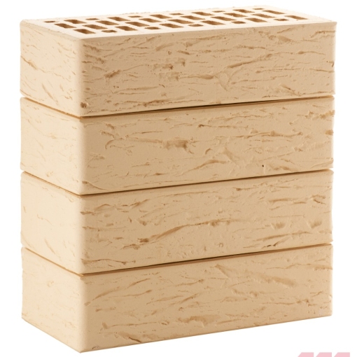 Кирпич лицевой пустотелый бежевый – лёгкий и прочный облицовочный материал с тёплым оттенком для фасадов, цоколей и декоративной кладки