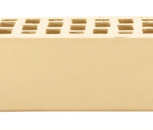 Кирпич лицевой пустотелый бежевый