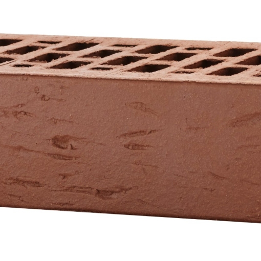 Кирпич лицевой пустотелый коричневый – лёгкий и прочный облицовочный материал с насыщенным тёплым оттенком для фасадов, цоколей и декоративных стен