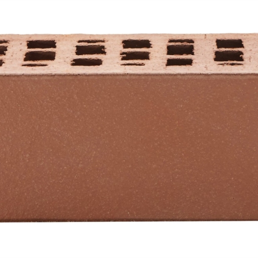 Кирпич лицевой пустотелый коричневый – лёгкий и прочный облицовочный материал с насыщенным тёплым оттенком для фасадов, цоколей и декоративных стен