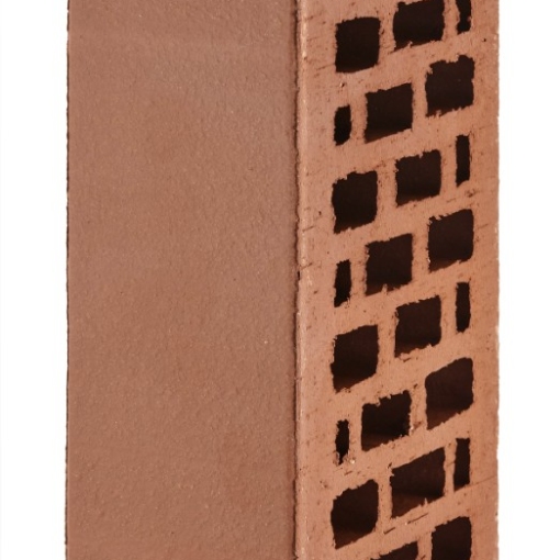 Кирпич лицевой пустотелый коричневый – лёгкий и прочный облицовочный материал с насыщенным тёплым оттенком для фасадов, цоколей и декоративных стен