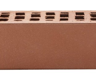 Кирпич лицевой пустотелый коричневый