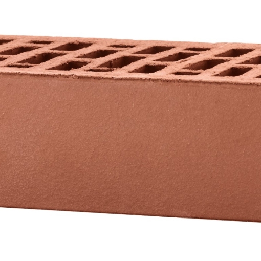 Кирпич лицевой пустотелый красный – прочный и лёгкий облицовочный материал классического цвета для фасадов, цоколей и декоративной кладки