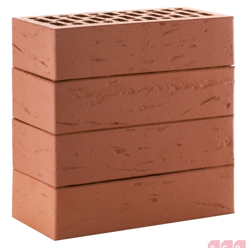 Кирпич лицевой пустотелый красный – прочный и лёгкий облицовочный материал классического цвета для фасадов, цоколей и декоративной кладки