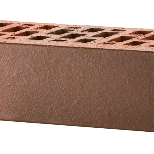 Кирпич лицевой пустотелый красный флэш – лёгкий и прочный облицовочный материал с эффектом плавного перехода оттенков для фасадов, цоколей и декоративной кладки