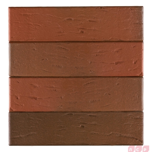 Кирпич лицевой пустотелый красный флэш – лёгкий и прочный облицовочный материал с эффектом плавного перехода оттенков для фасадов, цоколей и декоративной кладки