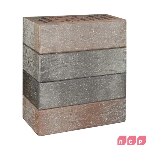 Кирпич лицевой пустотелый красный флэш с пепельной посыпкой Ультра – современный и прочный облицовочный материал премиум-класса с выразительным эффектом флэш-обжига и пепельным декором для фа