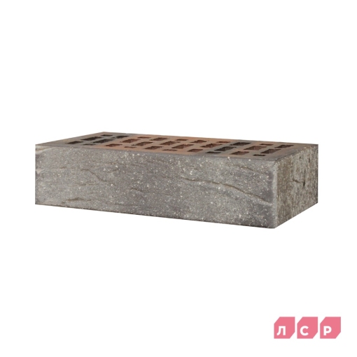 Кирпич лицевой пустотелый красный флэш с пепельной посыпкой Ультра – современный и прочный облицовочный материал премиум-класса с выразительным эффектом флэш-обжига и пепельным декором для фа