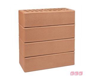 Кирпич лицевой пустотелый светло-коричневый