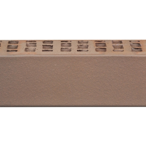 Кирпич лицевой пустотелый светло-коричневый флэш – лёгкий и прочный облицовочный материал с эффектом плавного перехода оттенков для стильных фасадов, цоколей и декоративной кладки