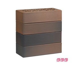 Кирпич лицевой пустотелый светло-коричневый флэш