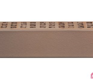 Кирпич лицевой пустотелый светло-коричневый флэш