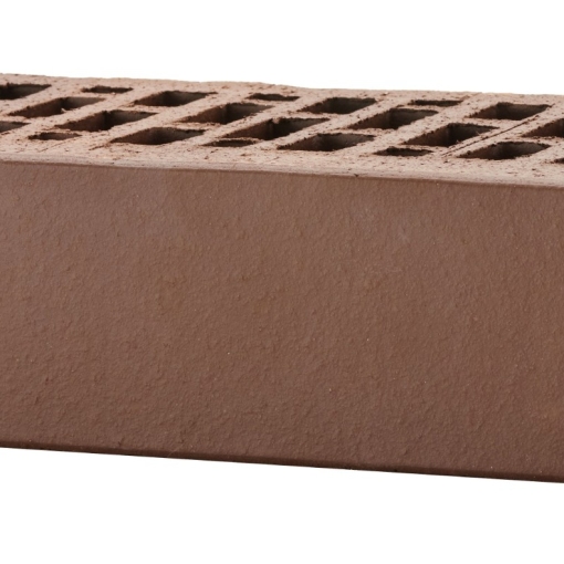 Кирпич лицевой пустотелый тёмно-коричневый – прочный и лёгкий облицовочный материал с глубоким насыщенным оттенком для фасадов, цоколей и декоративных стен