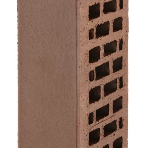 Кирпич лицевой пустотелый тёмно-коричневый – прочный и лёгкий облицовочный материал с глубоким насыщенным оттенком для фасадов, цоколей и декоративных стен