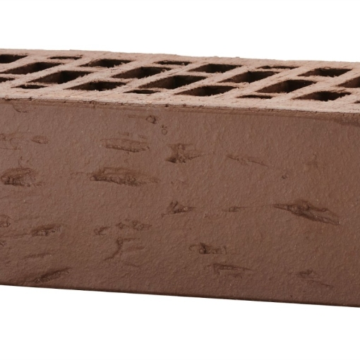 Кирпич лицевой пустотелый тёмно-коричневый – прочный и лёгкий облицовочный материал с глубоким насыщенным оттенком для фасадов, цоколей и декоративных стен