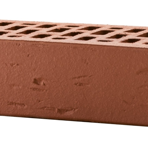 Кирпич лицевой пустотелый тёмно-красный – прочный и лёгкий облицовочный материал с насыщенным глубоким оттенком для фасадов, цоколей и декоративной кладки